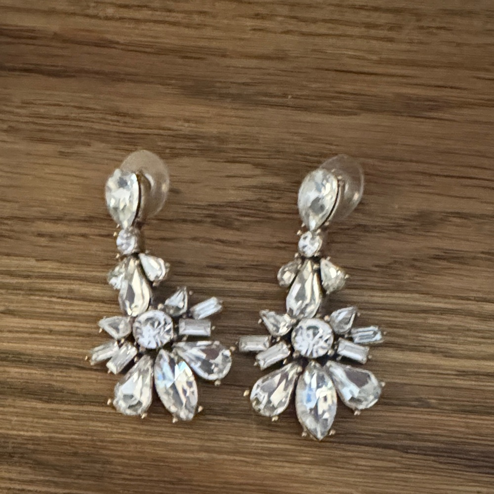 J. Crew Crystal Earrings